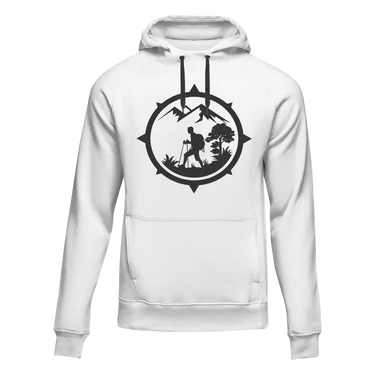 Hiking Mountain Compass Unisex Hoodie